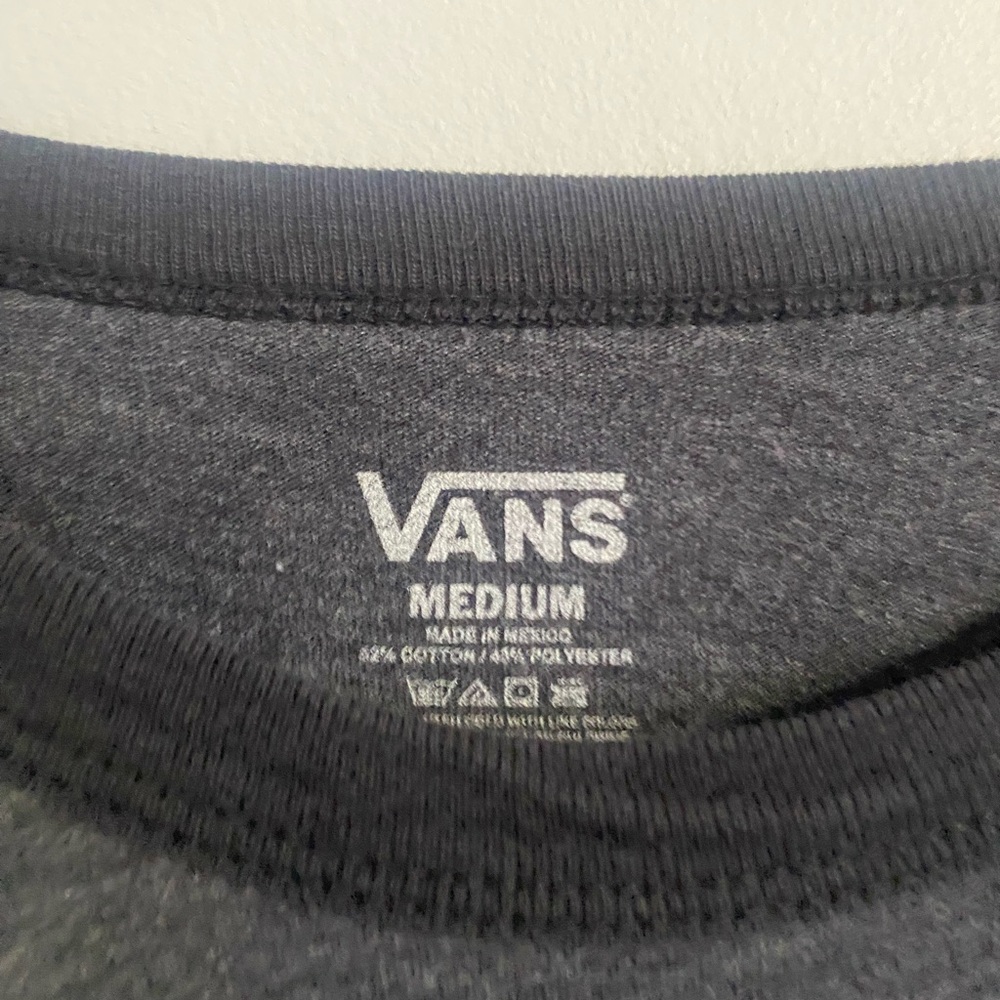 Vans Authentic Off The Wall Raglan Tee - Picture 2 of 3
